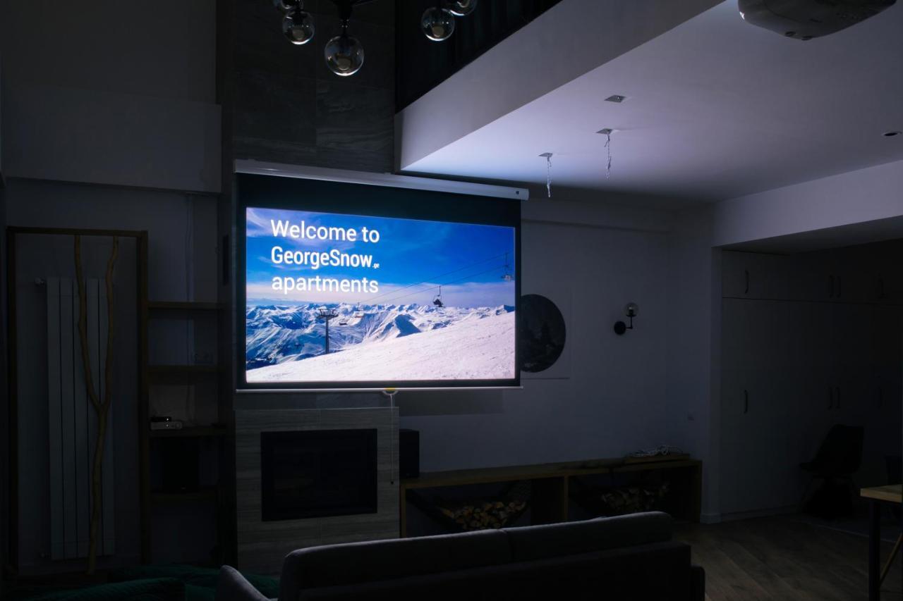 George Snow Apartments In New Gudauri - Fireplace, 50M To Gondola Lift المظهر الخارجي الصورة